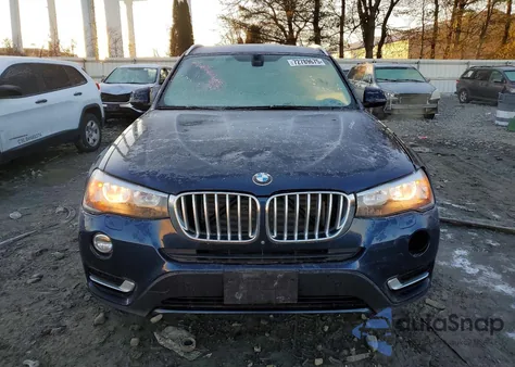 2015 BMW X3 xDrive28I из США, поврежденный, VIN 5UXWX9C5XF0D50053